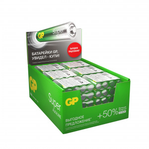 Батарейка алкалиновая G-TECH GP LR6 15АА21RA-2CRS4