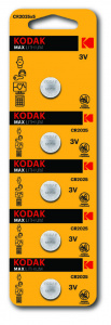 Батарейка Кодак CR2025-5BL (60) 