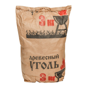 Уголь древесный в мешках 3кг