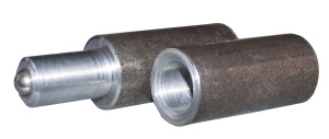 Петля гаражная  ф16*120 ПГ (впресованный шарик) (48)