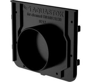 Заглушка пластиковая для DN 100 H120- H180