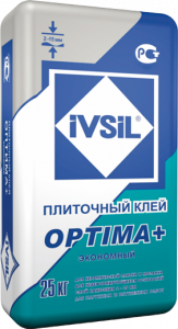 Клей плиточный Ивсил Оптима + 25кг (56шт)